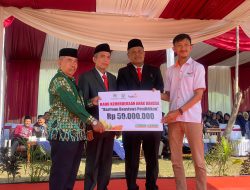HUT ke-79 RI, Lazismu Cirebon Kabupaten Beri Kado Kemerdekaan Anak Bangsa